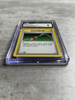 Pokemon Card 1st Ed Maintenance CGC 9 Mint, Base Set 83/102, 1999 - Image 3