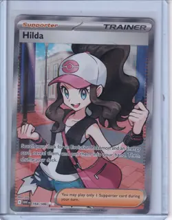 Hilda 164/086 Full Art Ultra Rare Card - Pokemon Scarlet & Violet: White Flare - Image 3