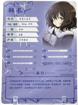 Goddess Story: Kumiko Oumae PTR 2M12PTR-05 Anime Waifu CCG Trading Card - Image 2