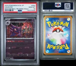 PSA 10 Pokemon Card Haunter Master Ball Reverse holo 093/165 sv2a 151 Japanese - Image 5