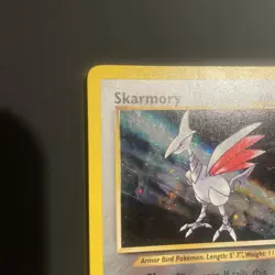 💥 Skarmory Pokemon 2000 TCG Neo Genesis Set Holo Foil Rare 13/111 Vintage Card - Image 5