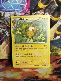 Pokemon TCG Raichu RC9/RC32 Trading Card Generations Radiant Collection NM - Image 1