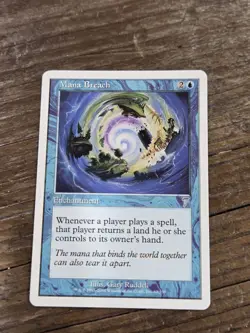 Mtg 7th Edition Mana Breach Nrmt To Mt - Image 1