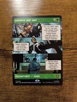 Kraven's Last Hunt (Borderless) R 0226 Marvel's Spider-Man Regular MTG - Image 1