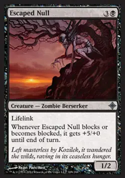 Escaped Null - Near Mint MTG Rise of the Eldrazi - Image 1