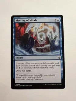 Meeting of Minds - MTG March of the Machine - NM - Image 1