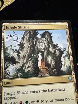 Jungle Shrine - Commander 2017 #257/309 MTG Magic The Gathering - Image 3