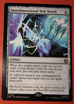 MTG: SPIDER-MAN: INTERDIMENSIONAL, 0165, REGULAR, RARE, NM - Image 1