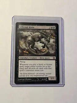 Infernal Kirin - Saviors of Kamigawa - MTG Magic the Gathering - Image 1