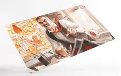 GameGenic Magic Prime Playmat Spider-Man Mtg Jonah Jameson - Image 1