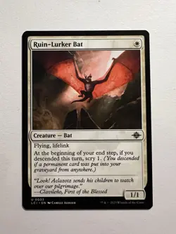 Ruin-Lurker Bat - MTG The Lost Caverns of Ixalan - NM - Image 1