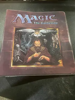 Vintage Magic the Gathering: Pete Venters 1995 Ultra Pro 3 Ring Binder MTG TCG - Image 1