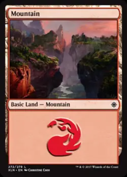 Mountain (272) - Light Play MTG Ixalan - Image 1