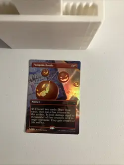 Pumpkin Bombs - (Borderless) - Marvel's Spiderman (SPE) - MTG Foil-0026 - Image 1