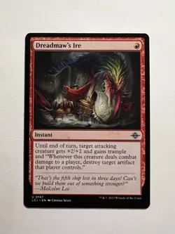 Dreadmaw's Ire - MTG The Lost Caverns of Ixalan - NM - Image 1