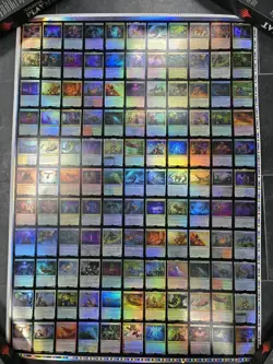 MTG Magic the Gathering Caverns Of Ixalan Mythic & Foil Rare Uncut Sheet - Image 1