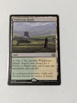 MTG Windswept Heath - Modern Horizons 3 NM - Image 1