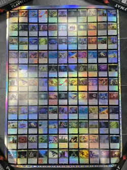 MTG Magic the Gathering Modern Horizons 3 Foil Rare Uncut Sheet - Image 1