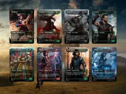 MTG Commander - Witcher-Inspired - 100 Full Art Cards + Bonus (Without Box) - Image 5