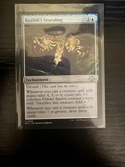 Kozilek's Unsealing NM-Mint, English Modern Horizons 3 MTG Magic - Image 1