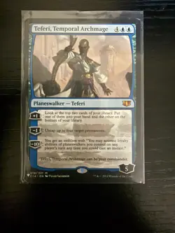 Teferi, Temporal Archmage Commander 2014 MP MTG - Image 1