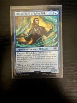 MTG, Elrond, Lord of Rivendell 49 NM Universes Beyond: Lord of the Rings REGULAR - Image 1