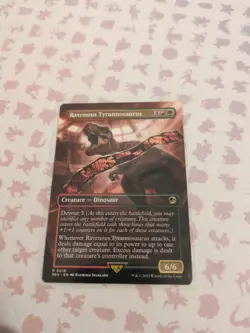 MTG Ravenous Tyrannosaurus (18/48) Jurassic World Collection LP - Image 2