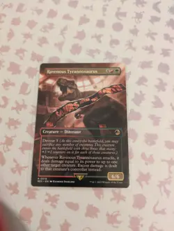 MTG Ravenous Tyrannosaurus (18/48) Jurassic World Collection LP - Image 3