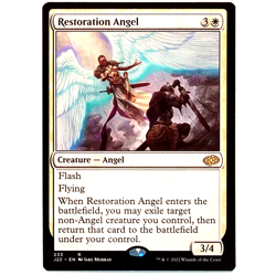 x1 Restoration Angel J22 MTG M/NM White Rare Creature Angel Jumpstart 2022 TCG - Image 1