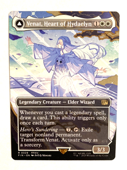 MTG - Venat, Heart of Hydaelyn (Borderless) / Final Fantasy / Regular / NM - Image 1