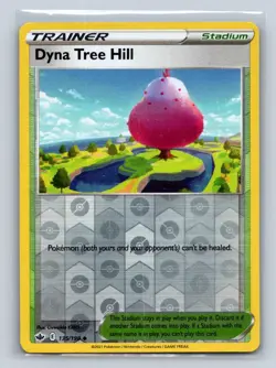 Dyna Tree Hill #135/198 SWSH06: Chilling Reign Reverse Holo Pokemon MP - Image 1
