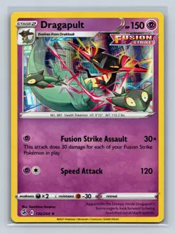 Dragapult #130/264 SWSH08: Fusion Strike Holo Rare Pokemon MP - Image 1