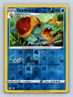 Drednaw #081/264 SWSH08: Fusion Strike Reverse Holo Pokemon LP - Image 1