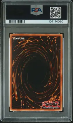 Yugioh Emes the Infinity DBT-EN001 Super Rare Destiny Board Traveler PSA 9 MINT - Image 2