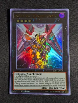 Yugioh Borreload eXcharge Dragon RIRA-EN039 1st Edition Ultra Rare NM - Image 1