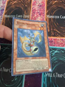 Yugioh Totem Dragon CRMS-EN085 Super Rare Unlimited Near Mint - Image 2