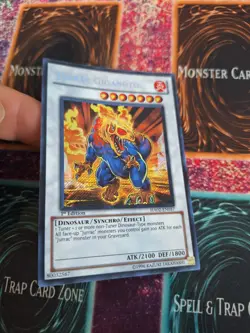 Yugioh Jurrac Giganoto HA02-EN057 Secret Rare 1st Edition Near Mint - Image 2