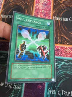 Yugioh Soul Exchange SDY-041 Super Rare Unlimited Moderately Played - Image 2
