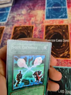 Yugioh Soul Exchange SDY-041 Super Rare Unlimited Moderately Played - Image 3