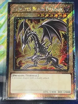 Red-Eyes Black Dragon Platinum Secret Rare RA04-EN109 Yugioh 7th Artwork - Image 1