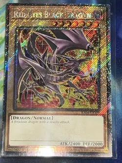 Yugioh! Red-Eyes Black Dragon (8th Art) - RA04-EN109 - Platinum Secret Rare - 1s - Image 1