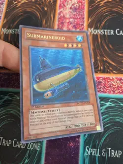 Yugioh Submarineroid POTD-EN008 Ultimate Rare 1st Edition Near Mint - Image 2