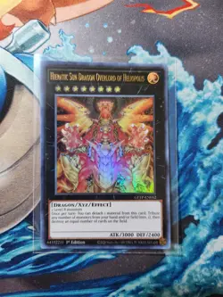 Yugioh! Hieratic Sun Dragon Overlord of Heliopolis - GFTP-EN052 - Ultra NM x1 - Image 1