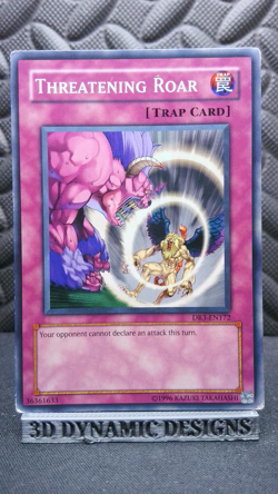 | Yugioh Threatening Roar DR3-EN172 Common Dark Revelation Volume 3 LP 🔥 | - Image 1