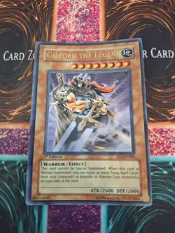 Yugioh Gilford the Legend SD5-EN001 Ultra Rare 1st Edition Moderately Played - Image 1