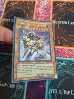 Yugioh Gilford the Legend SD5-EN001 Ultra Rare 1st Edition Moderately Played - Image 2