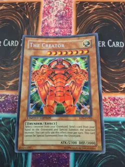 Yugioh The Creator EEN-ENSE2 Secret Rare Limited Near Mint - Image 1