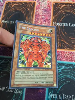 Yugioh The Creator EEN-ENSE2 Secret Rare Limited Near Mint - Image 2