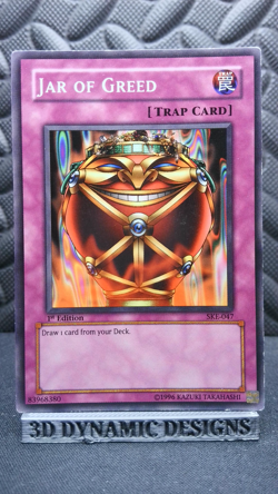 | Yugioh Jar of Greed SKE-047 1st Common Starter Deck Kaiba Evolution LP 🔥 | - Image 1
