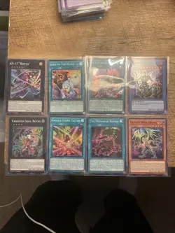 Mixed Lot Of 8 HOLO JUSH/DUAD Yugioh Cards All Near Mint +Bonus FREE SHIPPING! - Image 1